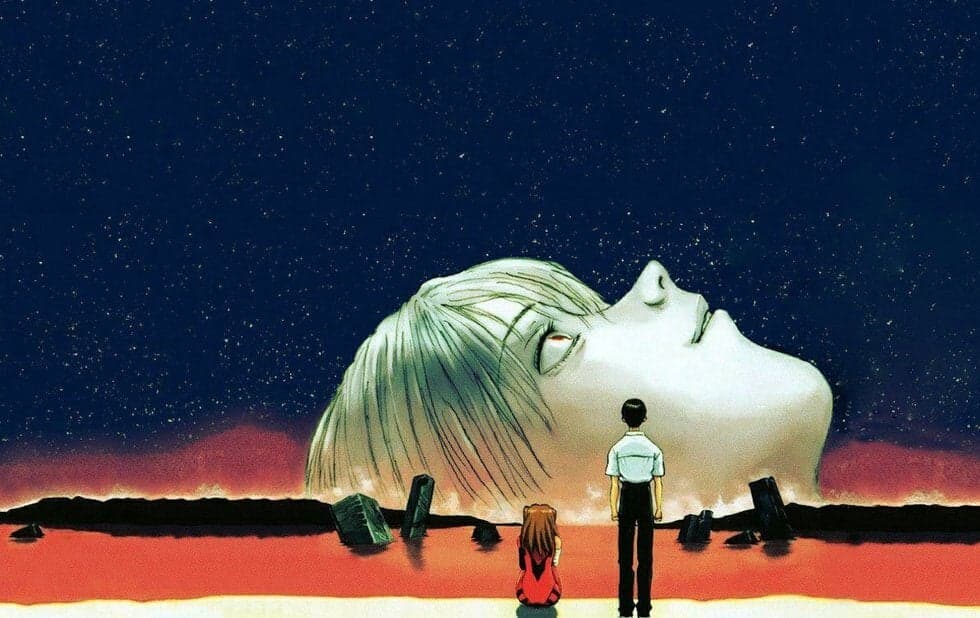 Sitting with Evangelion